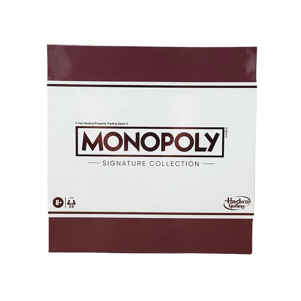 Monopoly Signature Collection Board Game Hasbro Premium Edition Family‎ Game Set